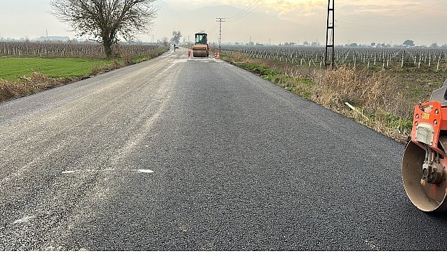 Manisa Büyükşehir Belediyesi, Yollarda Konforu Artırıyor görseli