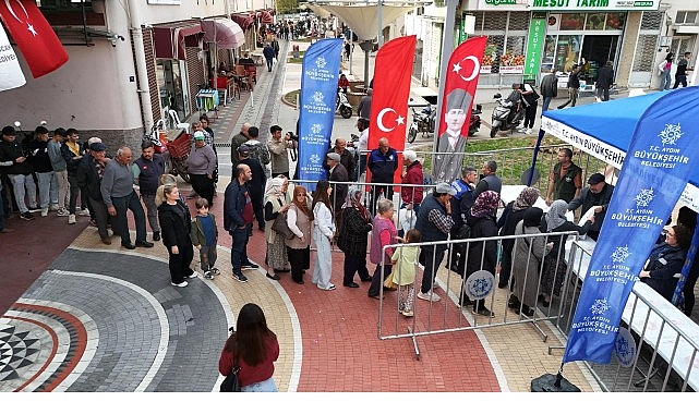 Kuyucak'ta Binlerce Fide Vatandaşlarla Buluştu görseli