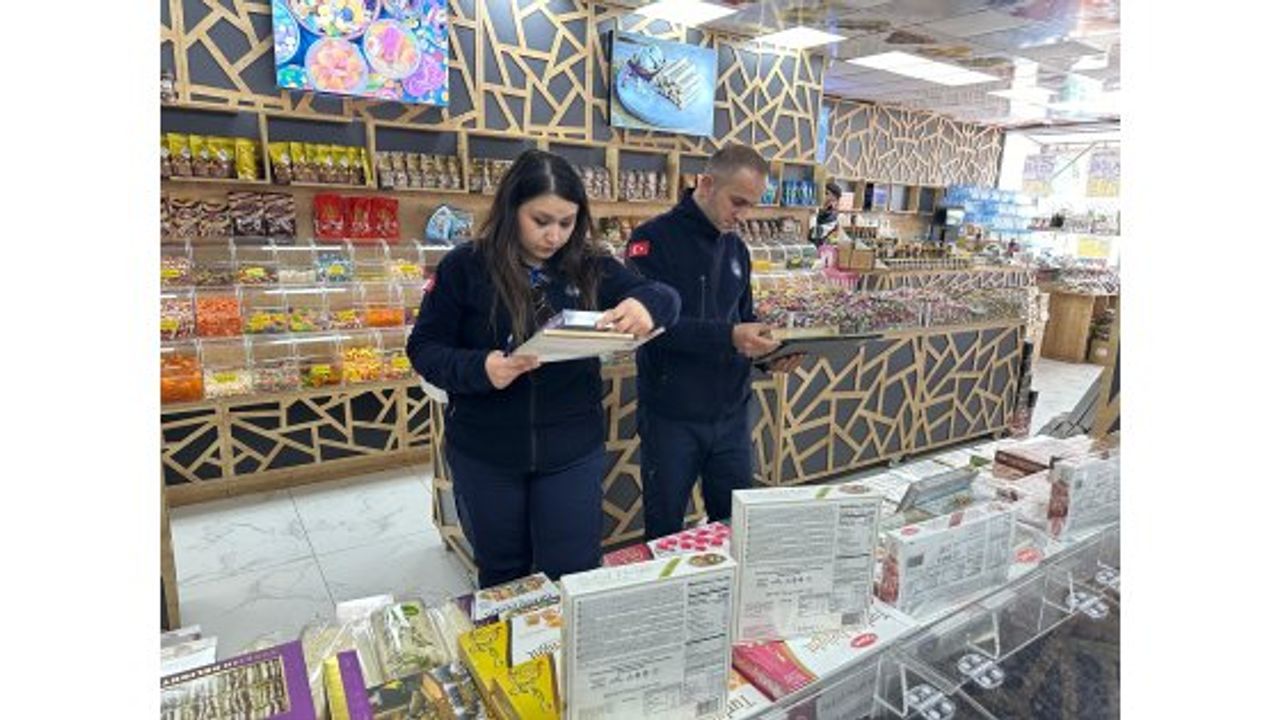 Zabıtadan Ramazan Bayramı öncesi denetim görseli