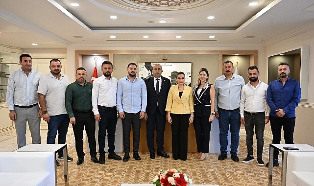 Başkan Vekili Özdemir STK ve muhtar temsilcilerini ağırladı görseli