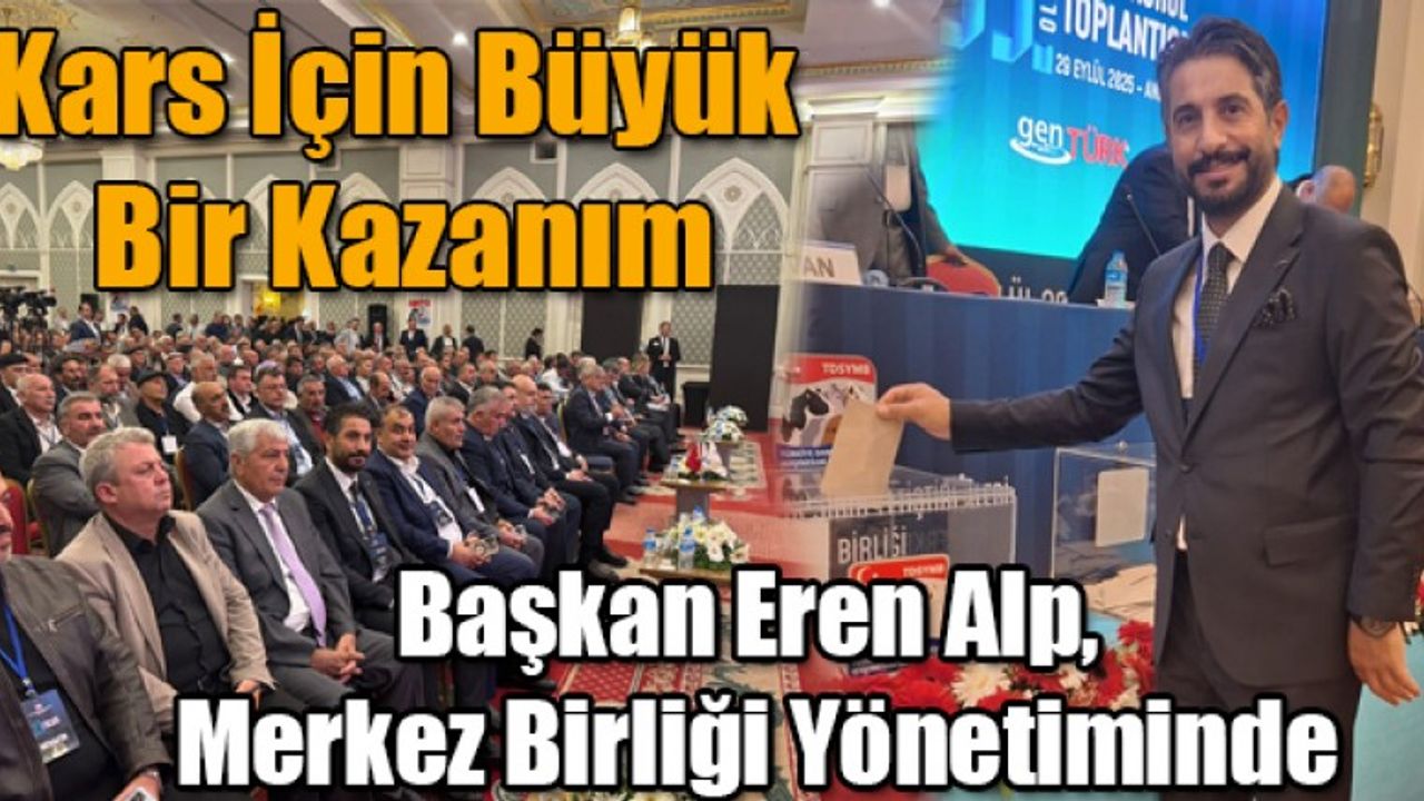 Eren Alp, Türkiye Damızlık Yetiştiricileri Merkez Birliği Yönetiminde: Kars’ın Gururu görseli