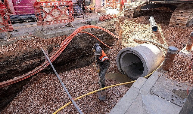 İZSU’dan Alsancak’a 250 milyon liralık altyapı yatırımı görseli