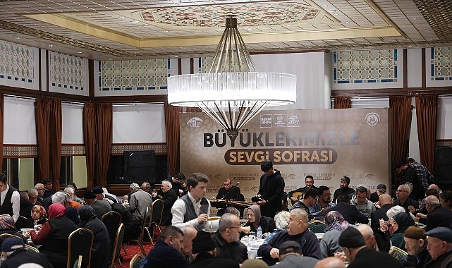 Konya Büyükşehir’den “Büyüklerimizle Sevgi Sofrası” Programı görseli