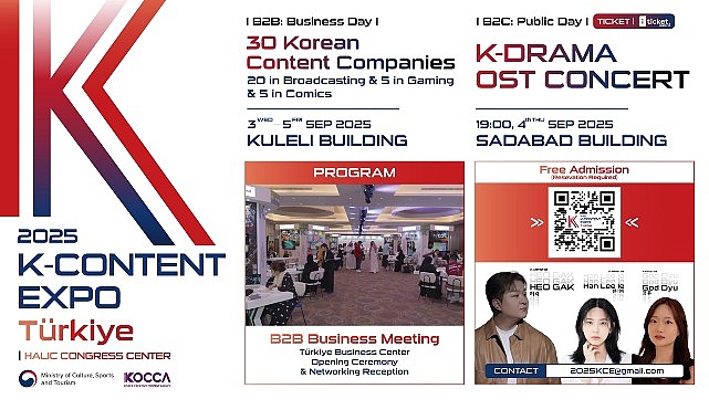 “K-Content Expo Türkiye’de” kapılarını açıyor görseli