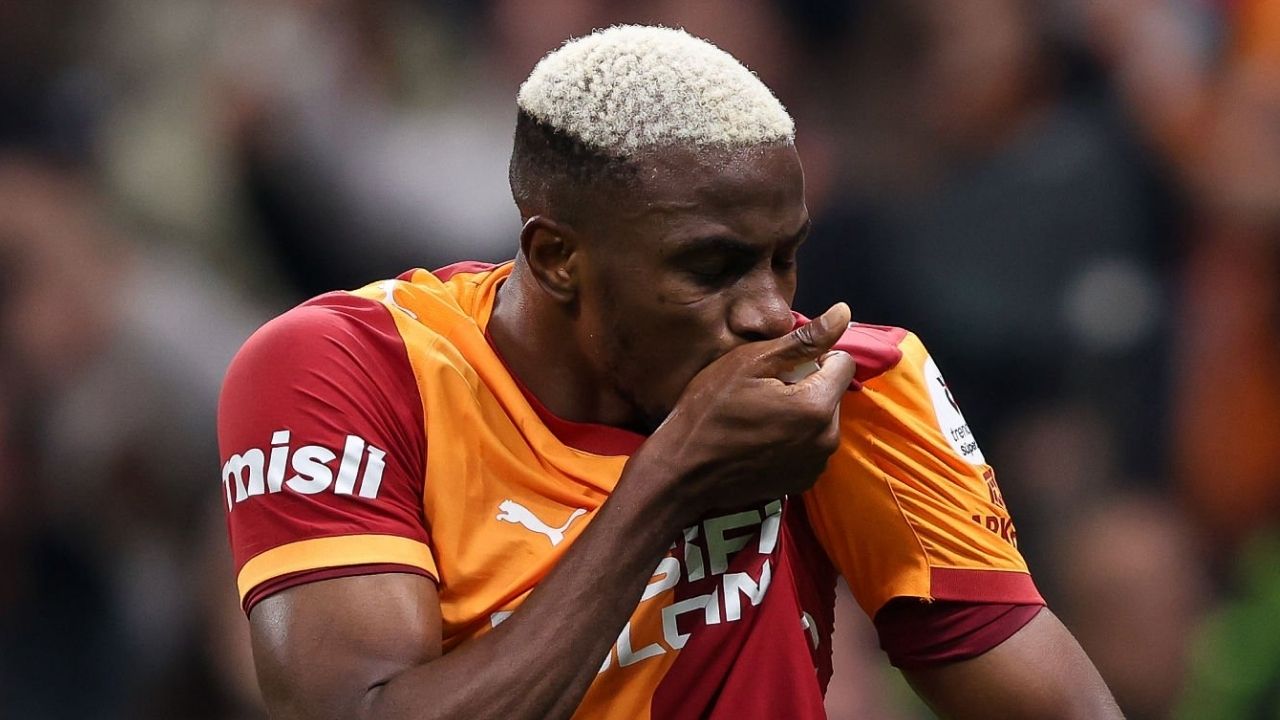 Galatasaray’ın Nijeryalı yıldızı Victor Osimhen, attığı gollerle takımını sırtlıyor görseli