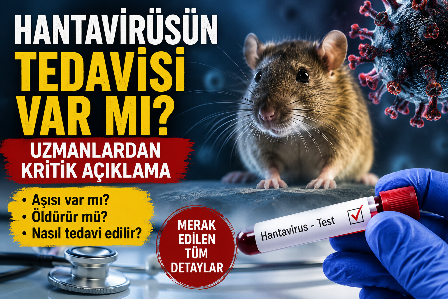 Hantavirüsün Tedavisi Var Mı? Uzmanlardan Kritik Açıklama görseli
