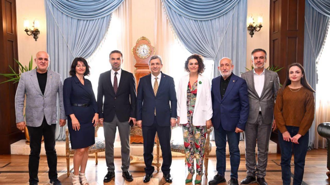 TİMBİR heyetinden Vali Hulusi Şahin’e ziyaret görseli