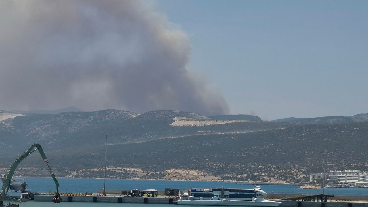 Mersin Silifke’de orman yangını: Havadan ve karadan müdahale sürüyor görseli