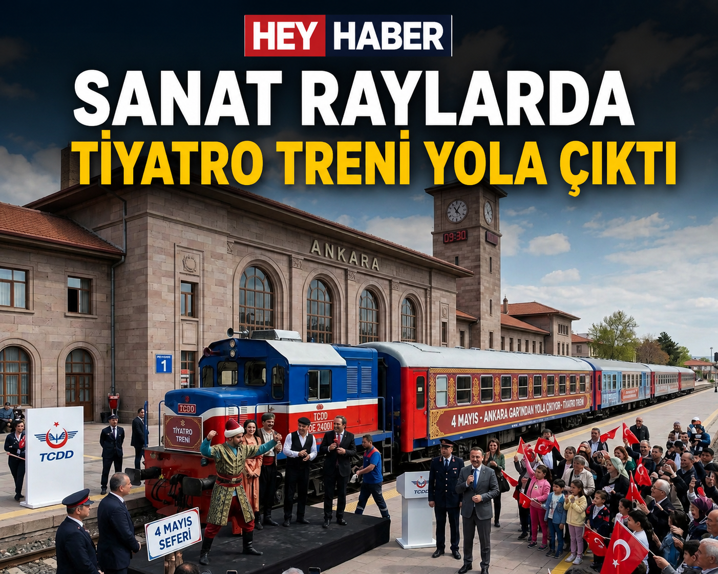 Sanat Raylarda: Tiyatro Treni Yola Çıktı görseli