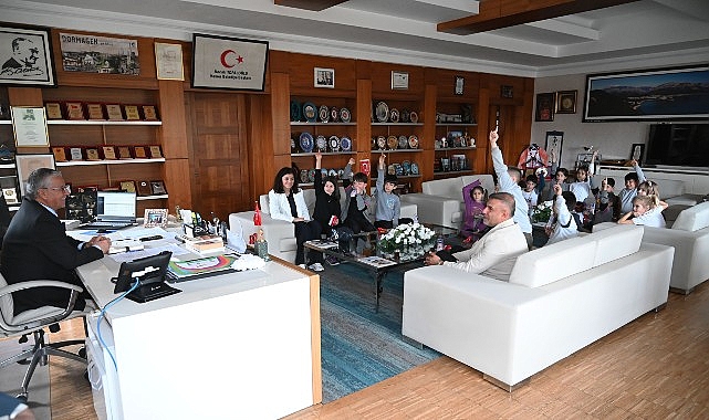 Uğur Okullarından Başkan Topaloğlu’na ziyaret görseli