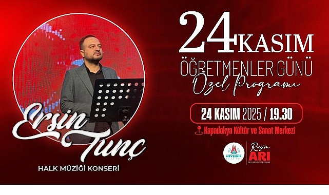 Nevşehir Belediyesi’nden Öğretmenler Günü’ne Özel Konser görseli
