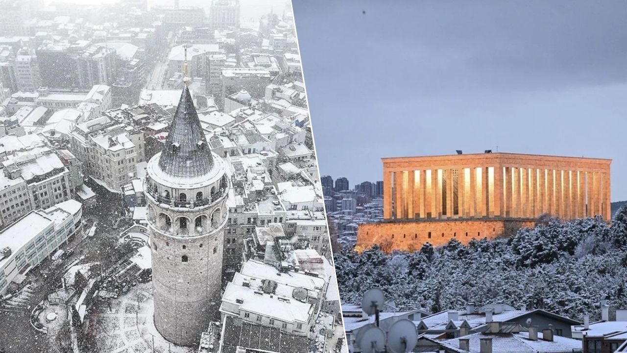 İstanbul ve Ankara’da ne zaman kar yağacak? görseli