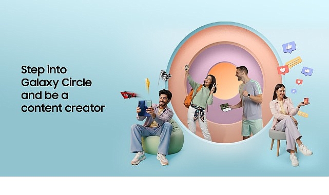 Samsung inovasyonu yaratıcılıkla buluşturan “Galaxy Circle” programını duyurdu görseli