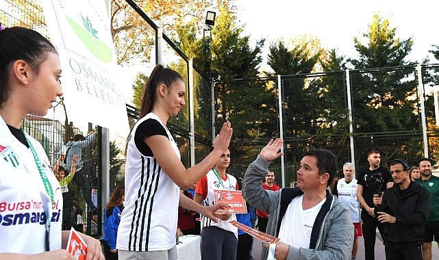 Osmangazi’de Basketler Cumhuriyet İçin Atıldı görseli