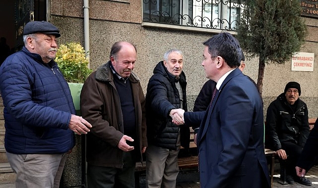 Başkan Aydın’dan Kayınvalidesinin Hayrına Lokma İkramı görseli