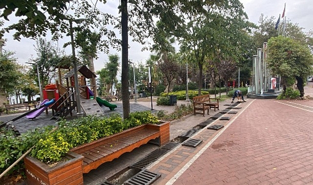 Büyükşehir'den olası su baskınlarına karşı tedbir görseli