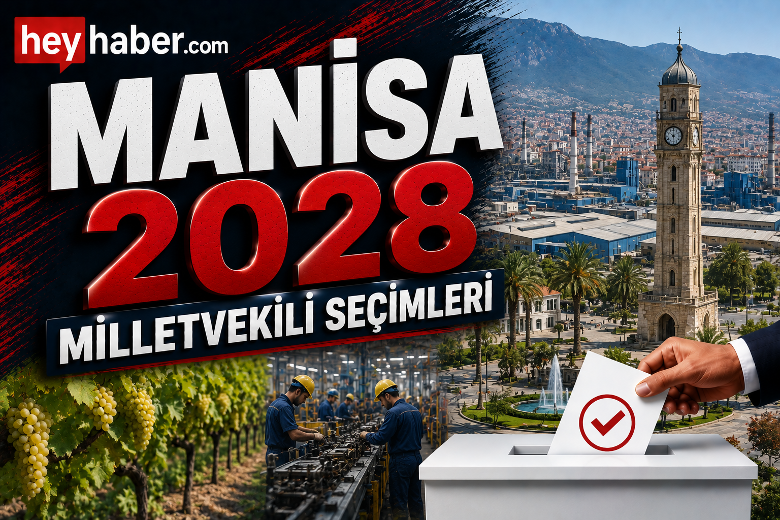 MANİSA 2028 MİLLETVEKİLİ SEÇİMLERİ: İŞÇİ VE ÜRETİCİ DENGESİ SEÇİMİN SONUCUNU ETKİLEYEBİLİR görseli