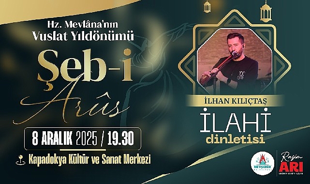 Mevlâna Celâleddîn-i Rûmi’yi Hakk’a Yolculuğunun 752. Yılında Saygı ve Rahmetle Anıyoruz görseli