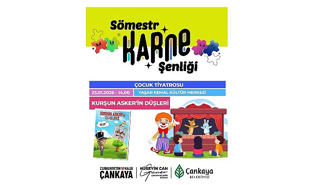 Çankaya’dan Çocuklara “Sömestr Karne Şenliği” görseli