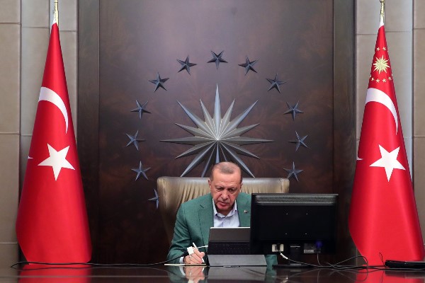 Cumhurbaşkanı Recep Tayyip Erdoğan, Umman Sultanı Heysem bin Tarık ile