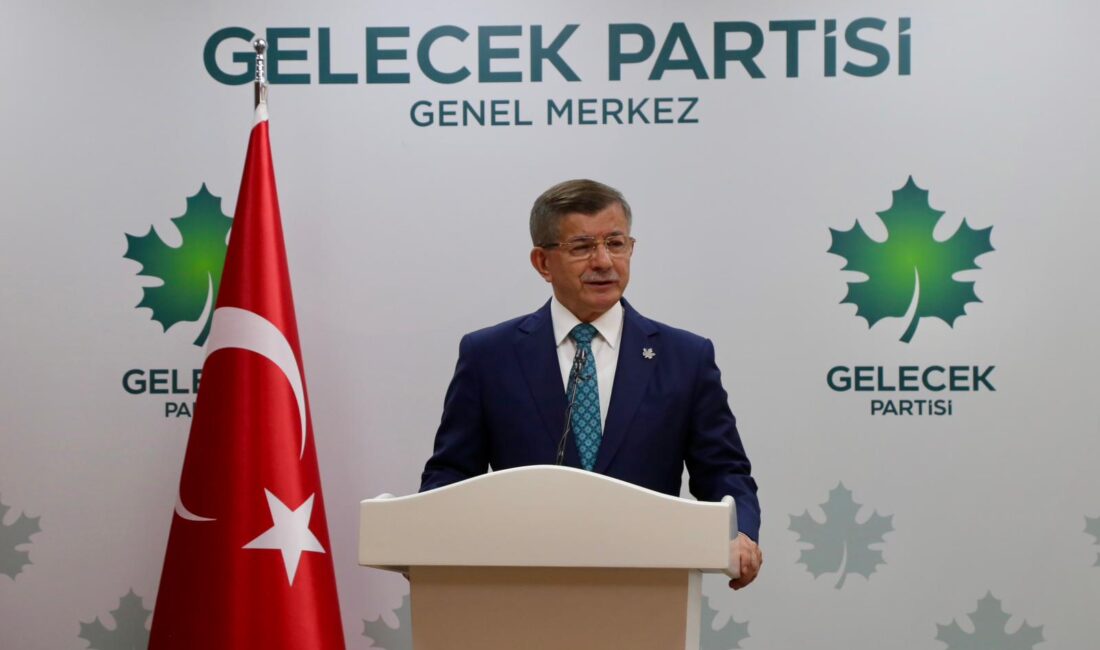 Gelecek Partisi Genel Başkanı Ahmet Davutoğlu,  31 Mart Mahalli