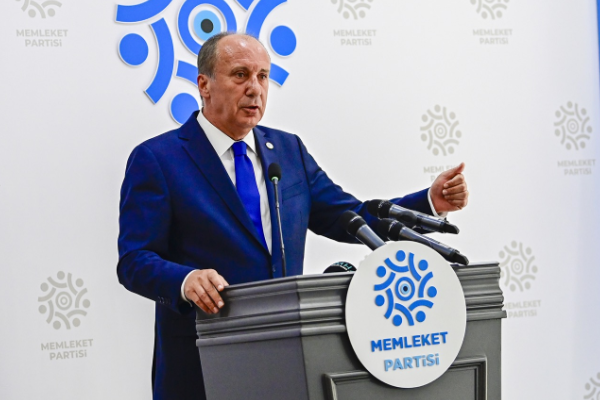 Memleket Partisi Genel Başkanı Muharrem İnce, yerel seçim sonuçlarının ardından