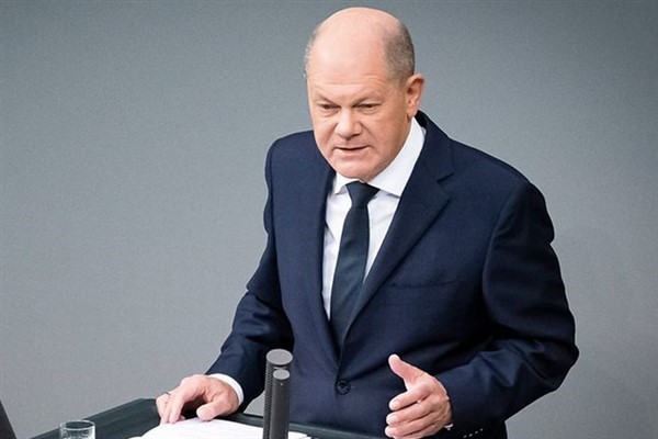 Pekin, 14 Nisan (Hibya) - Almanya Başbakanı Olaf Scholz, İran’ın