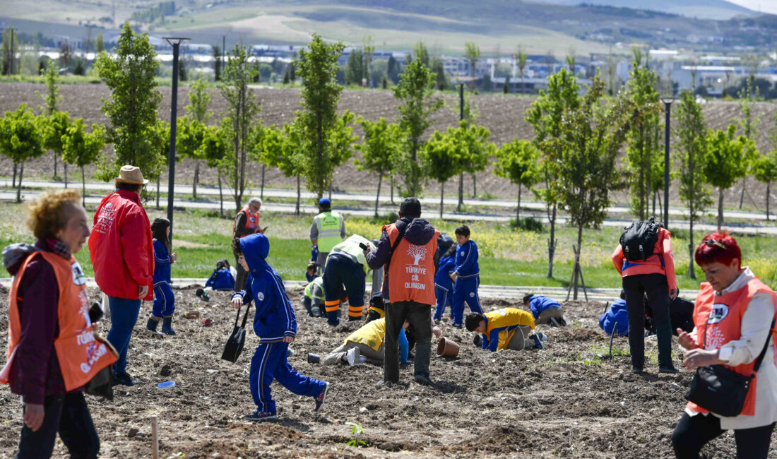 TEMA Vakfı ve Ankara Büyükşehir Belediyesi bünyesinde bulunan 18 Çocuk