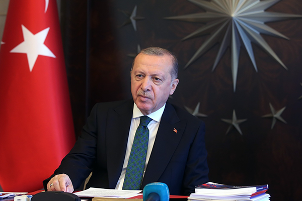 Cumhurbaşkanı Recep Tayyip Erdoğan, İstanbul’un Fethi’nin 571'inci yıl dönümü nedeniyle