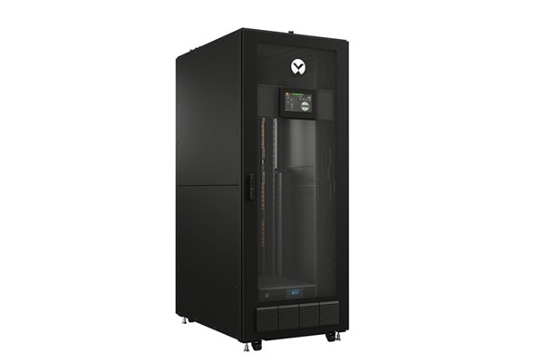 Vertiv™ SmartCabinet™ ID, küçük bir alanda güç, soğutma, çevre koruma