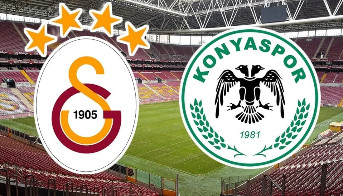 Süper Lig 21. Hafta Cumartesi günün maçın da Galatasaray Konyaspor