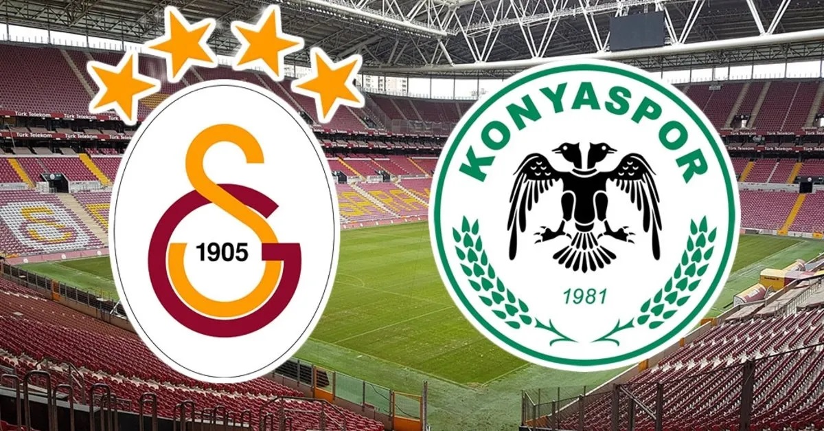 Süper Lig 21. Hafta Cumartesi günün maçın da Galatasaray Konyaspor