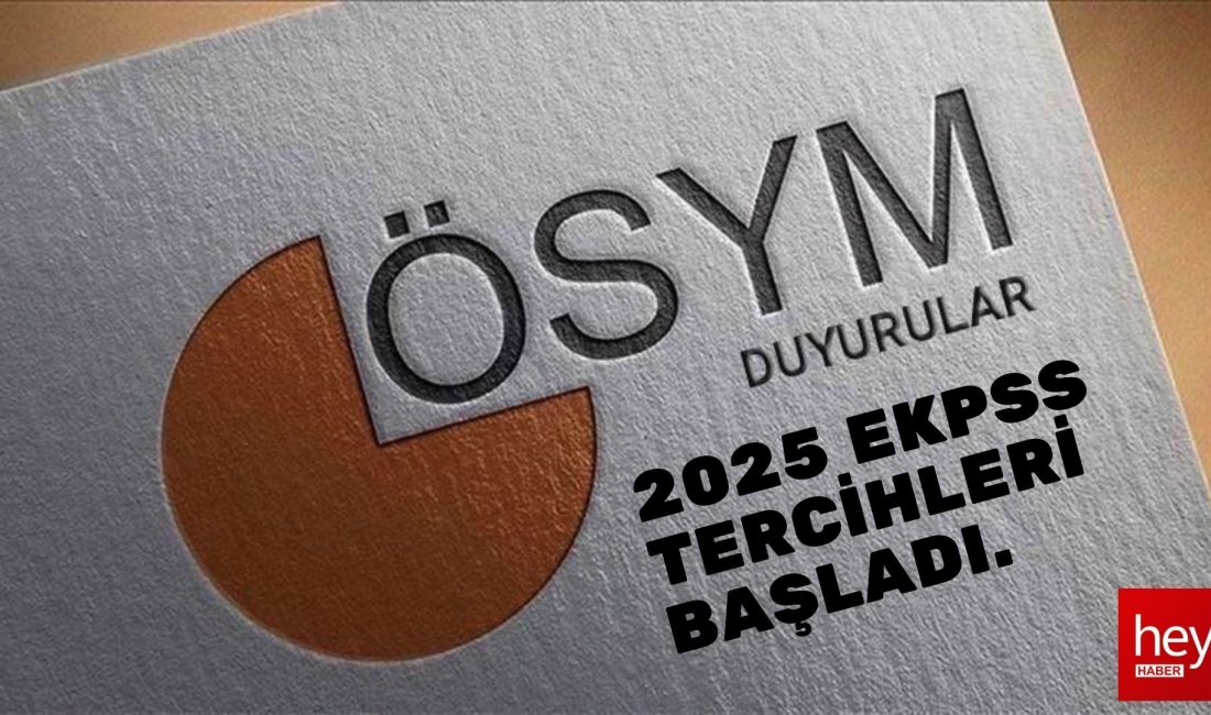 Ölçme, Seçme ve Yerleştirme Merkezi (ÖSYM), 2025 Engelli Kamu Personeli