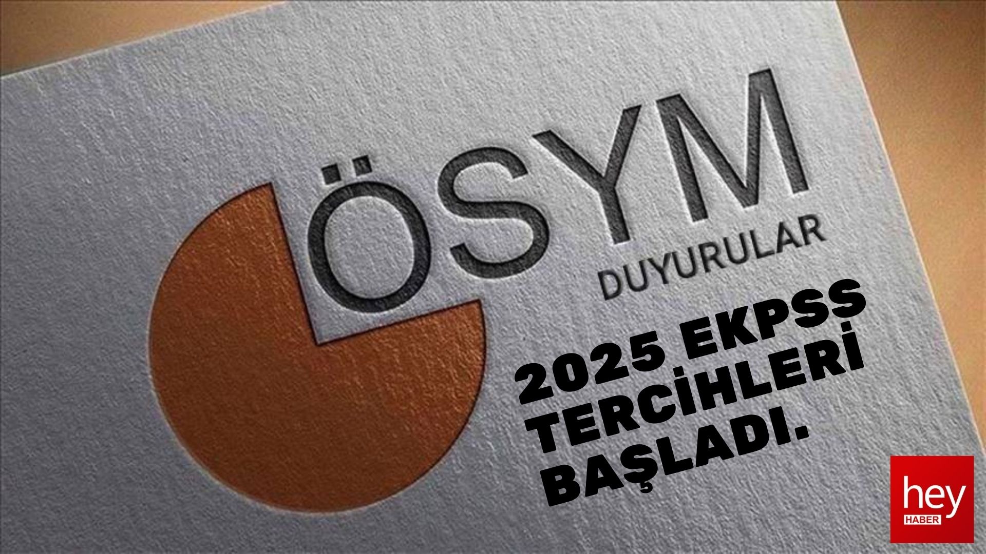 Ölçme, Seçme ve Yerleştirme Merkezi (ÖSYM), 2025 Engelli Kamu Personeli