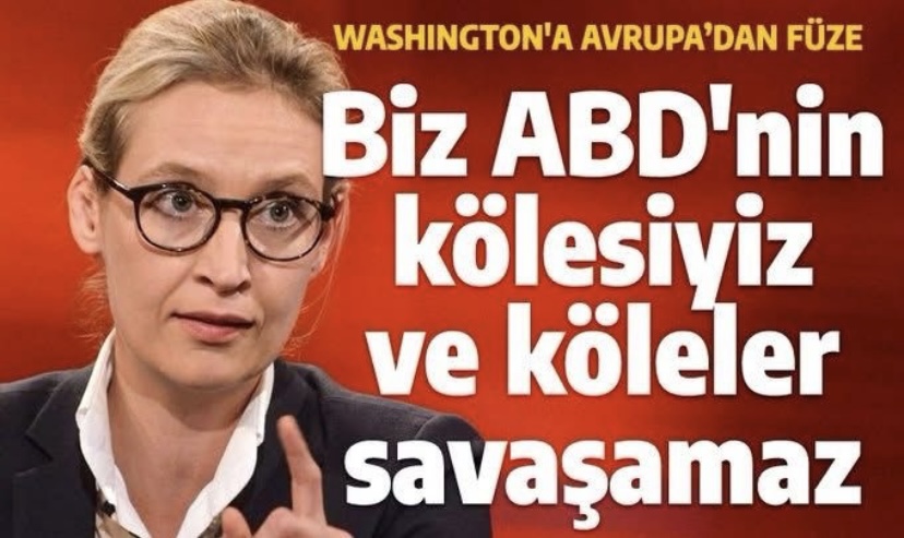 Almanya'dan ABD'ye İsyan Bayrağı! Aşırı Sağcı AfD'den Çarpıcı Açıklamalar!