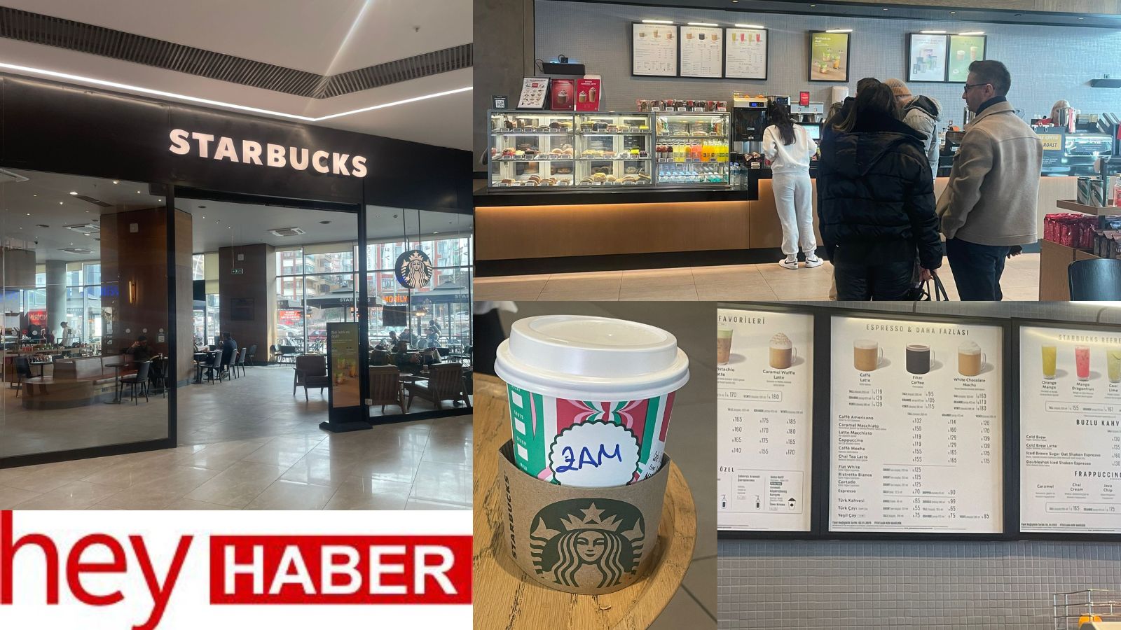 Dünya’nın kahve devi Starbucks’ın Türkiye ürünlerine zam geldi. Starbucks’ta en