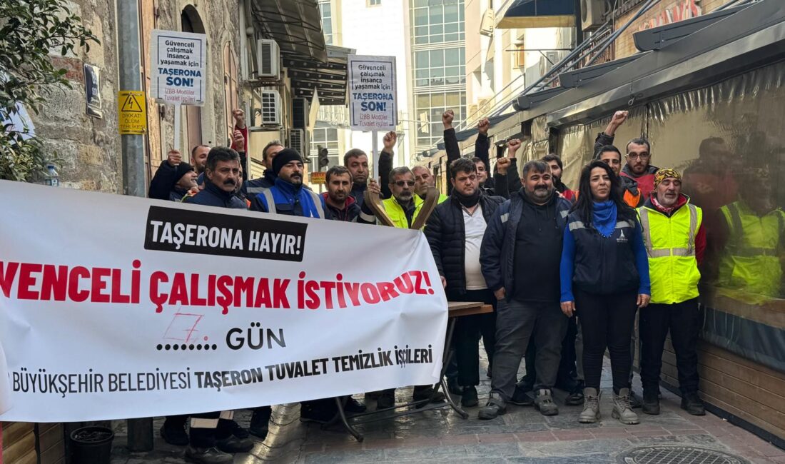 "Haklarımız İçin Mücadelemiz Devam Edecek"
İzmir Büyükşehir Belediyesi’nin ihale yoluyla işlettiği