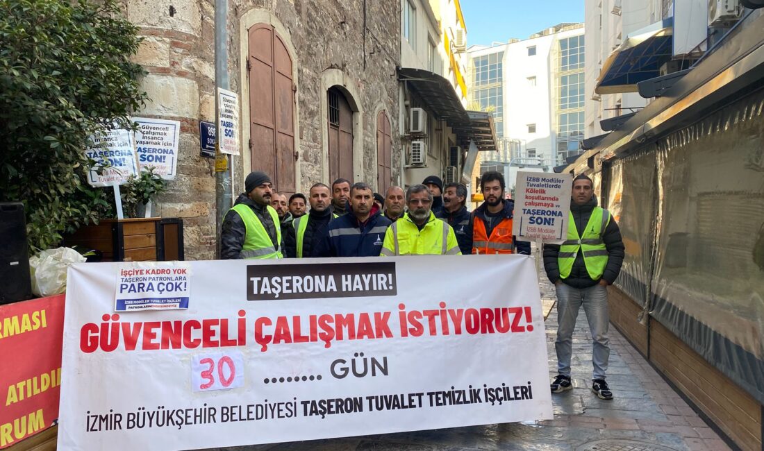 Son Dakika: İzmir Kültürpark’ta Taşeron Çalışanlarından Protesto! İzmir Kültürpark fuar