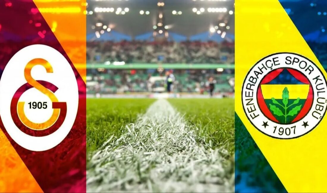 Galatasaray Fenerbahçe 403. Randevu da kıtalararası derbi müsabakasın da karşı