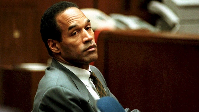 Eski Amerikan futbolu yıldızı ve aktör O. J. Simpson, eski